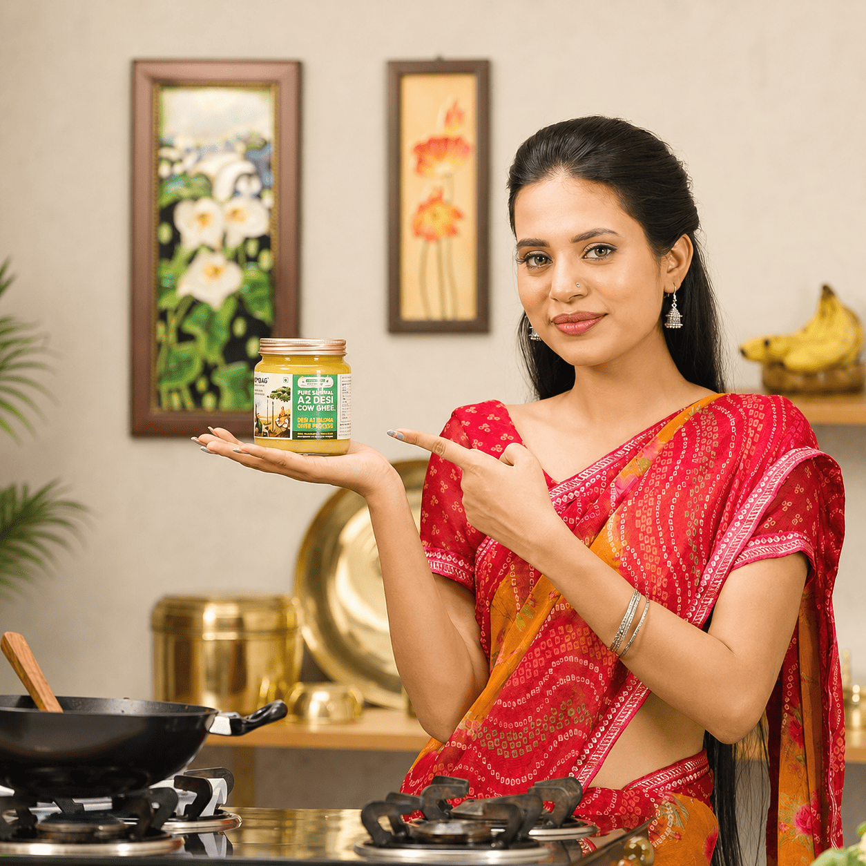 Sahiwal A2 Desi Vedic Cow Ghee 1 - Image 3